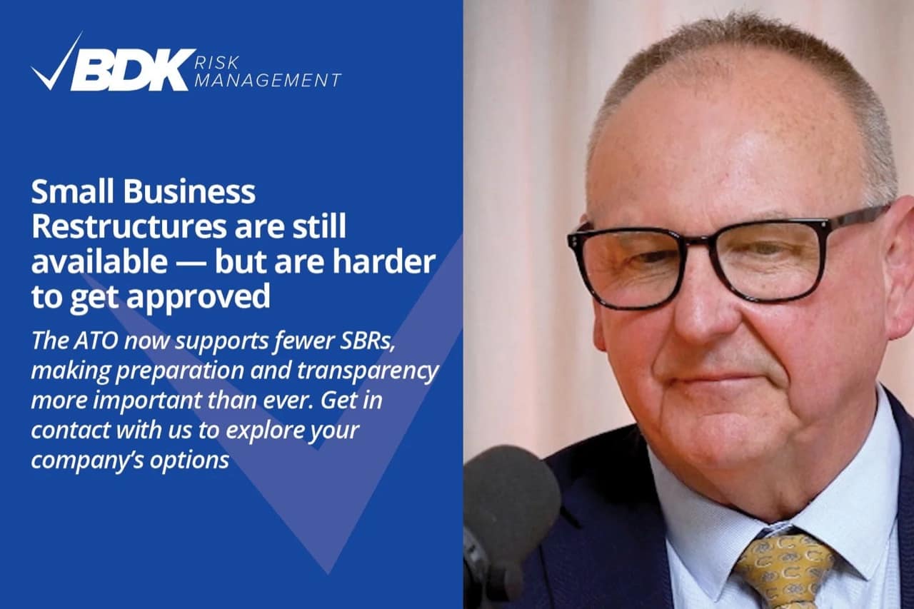 Small Business Restructures are still available, but are harder to gain approval